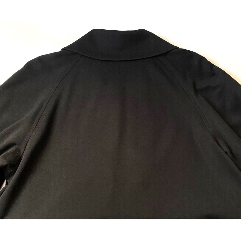Sandro Sportswear Double Breasted Blazer Womens Size L Black 3/4 Cuffed Sleeves - Picture 5 of 16